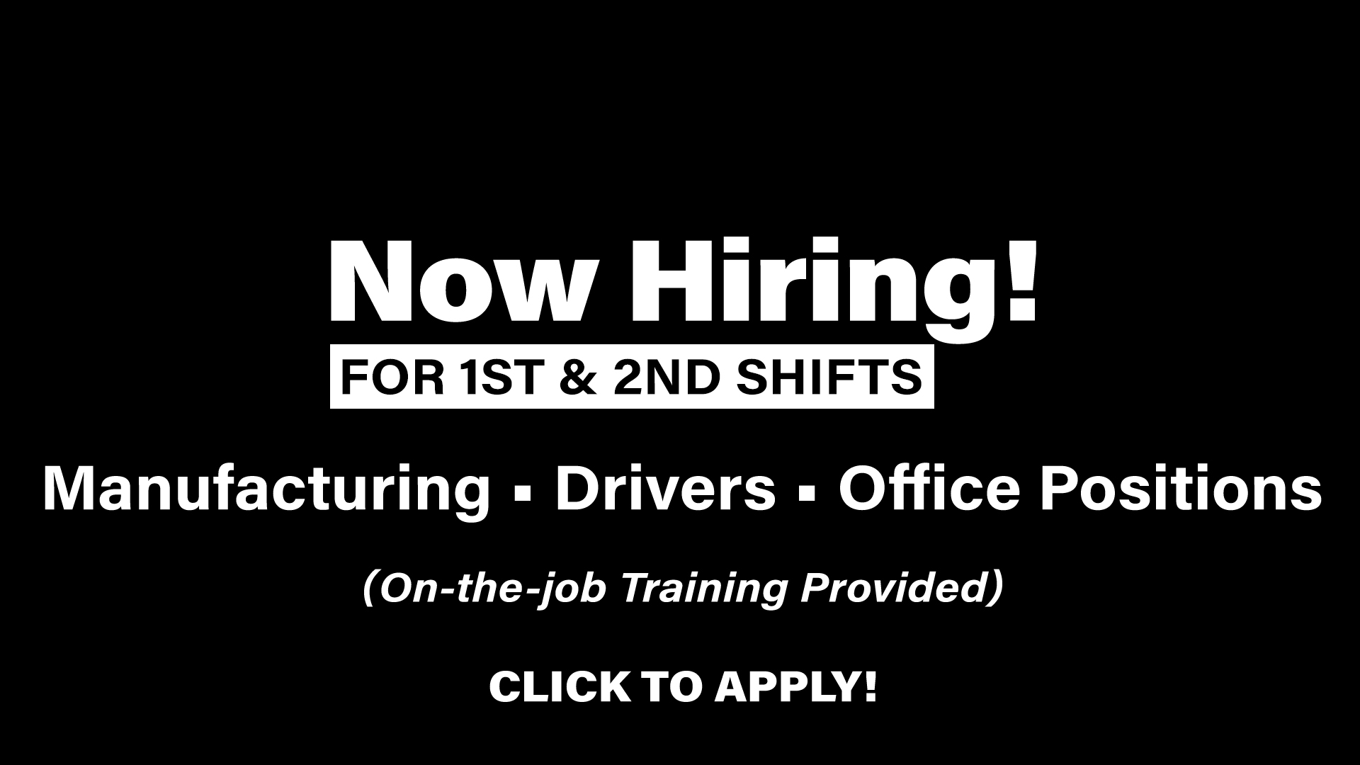 D3 Glass is Now Hiring!